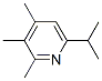 Structure of Pyridine,2,3,4-trimethyl-6-(1-methylethyl)-