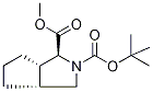 Structure of (1S,3aR,6aS)-Hexahydro-cyclopenta[c]pyrrole-1,2(1H)-dicarboxylic Acid 2-(tert-Butyl) Ester 1-Methyl Ester