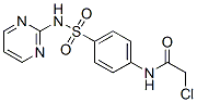 2-氯-N-[4-(嘧啶-2-基氨基磺酰基)苯基]乙酰胺结构式