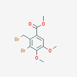 Structure of Methyl 3-bromo-2-(bromomethyl)-4,5-dimethoxybenzoate