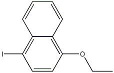 Structure of 1-Ethoxy-4-iodonaphthalene