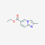 Structure of Imidazo[1,2-a]pyridine-3-carboximidamide, 6-bromo-N-hydroxy-