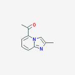 Structure of Imidazo[1,2-a]pyridine-3-propanoic acid, 6-methyl-
