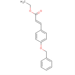 Structure of ETHYL 3-[4-(BENZYLOXY)PHENYL]ACRYLATE