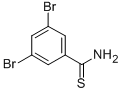 Structure of 3,5-DIBROMOBENZENECARBOTHIOAMIDE