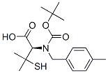 Structure of Boc-L-4-Methylbenzyl-L-Penicillamine
