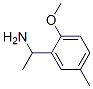 1-(2-METHOXY-5-METHYLPHENYL)ETHANAMINE结构式