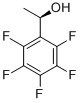Structure of R(+)-1-(PENTAFLUOROPHENYL)ETHANOL
