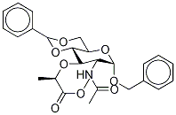 Structure of Benzyl N-Acetyl-4,6-O-benzylidene-α-D-muramic Acid, Methyl Ester