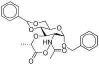 Structure of Benzyl N-Acetyl-4,6-O-benzylidene-α-isoMuraMic Acid Methyl Ester