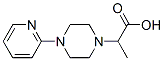 Structure of 2-(4-pyridin-2-ylpiperazin-1-yl)propanoic acid
