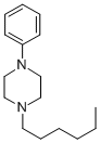 Structure of 1-HEXYL-4-PHENYL-PIPERAZINE
