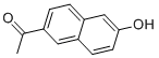 Structure of 1-(6-hydroxy-2-naphthyl)ethan-1-one