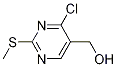 Structure of (4-CHLORO-2-METHYLSULFANYL-PYRIMIDIN-5-YL)-METHANOL