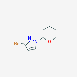 Structure of 3-Bromo-1-(2-tetrahydropyranyl)-1H-pyrazole