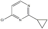 Structure of 4-chloro-2-cyclopropylpyrimidine