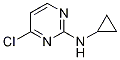 Structure of (4-Chloro-pyrimidin-2-yl)-cyclopropyl-amine