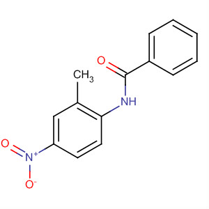 Structure of Benzamide, N-(2-methyl-4-nitrophenyl)-