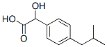 Structure of BENZENEACETIC ACID, -ALPHA--HYDROXY-4-(2-METHYLPROPYL)-