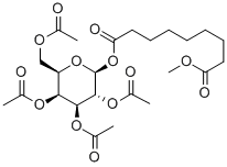 Structure of 8-Methoxycarbonyloctanoyl2,3,4,6-tetra-O-acetyl-b-D-galactopyranoside