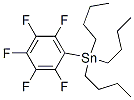 Structure of Pentafluorophenyltributylstannane
