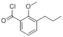 Benzoyl chloride,2-methoxy-3-propyl-结构式