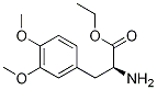 L-Tyrosine, 3-Methoxy-O-Methyl-, ethyl ester结构式