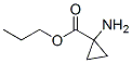 Cyclopropanecarboxylicacid, 1-amino-, propyl ester结构式