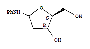 Structure of 2-Deoxy-L-ribose-anilide