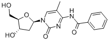 Structure of N4-BENZOYL-5-METHYLDEOXYCYTIDINE