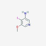 Structure of 4-Iodo-5-methoxypyridin-3-amine