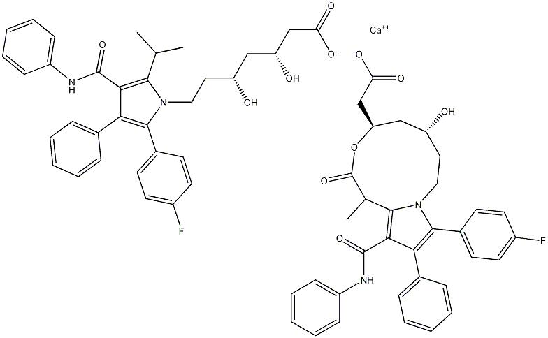 Structure of Atorvastatin Lactone Diepoxide