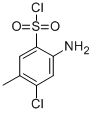 2-氨基-4-氯-5-甲基苯磺酰氯结构式