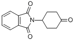 Structure of 4-(PHTHALIMIDO)-CYCLOHEXANONE
