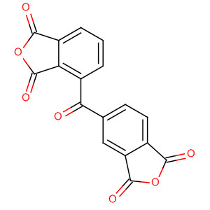 Structure of 1,3-Isobenzofurandione,4-[(1,3-dihydro-1,3-dioxo-5-isobenzofuranyl)carbonyl]-
