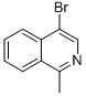 Structure of 4-BROMO-1-METHYL-ISOQUINOLINE