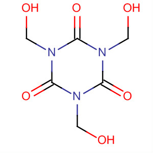 1,3,5-Triazine-2,4,6(1H,3H,5H)-trione,1,3,5-tris(hydroxymethyl)-结构式