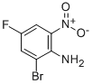 Structure of 2-BROMO-4-FLUORO-6-NITROANILINE
