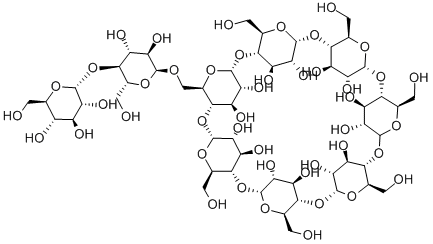 Structure of 6-O-ALPHA-MALTOSYL-BETA-CYCLODEXTRIN HYDRATE