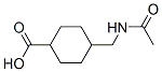 Structure of 4-[(acetylamino)methyl]cyclohexanecarboxylic acid