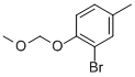 Structure of 2-BROMO-1-(METHOXYMETHOXY)-4-METHYLBENZENE