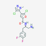 Structure of Uprosertib