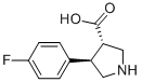 Structure of Trans-4-(4-fluorophenyl)pyrrolidine-3-carboxylic acid