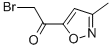 Structure of Ethanone, 2-bromo-1-(3-methyl-5-isoxazolyl)