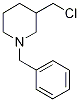 1-(苄基)-3-(氯甲基)哌啶结构式