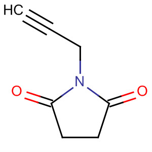 Structure of 2,5-Pyrrolidinedione, 1-(2-propynyl)-