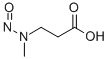 3-(methylnitrosamino)propionicacid结构式