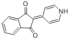 Structure of 2-[4(1H)-PYRIDINYLIDENE]INDAN-1,3-DIONE