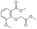 Structure of METHYL 3-METHOXY-2-(2-METHOXY-2-OXOETHOXY)BENZOATE