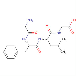 Structure of Glycine, glycyl-L-phenylalanyl-L-leucyl-